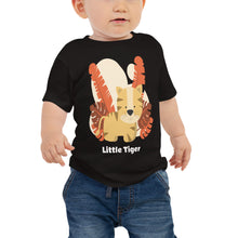 Load image into Gallery viewer, &quot;Roar into style with our adorable baby tiger black t-shirt!&quot;
