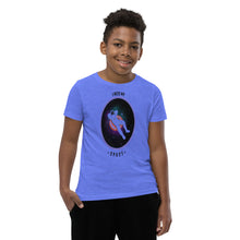 Load image into Gallery viewer, &quot;Side view of &#39;I Need My Space&#39; white T-Shirt for flattering fit&quot;
