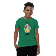 Load image into Gallery viewer, &quot;Front view of Hello Summer Green T-shirt&quot;
