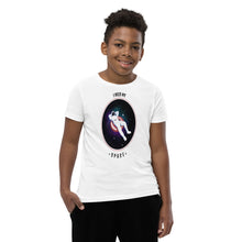 Load image into Gallery viewer, &quot;Front view of &#39;I Need My Space&#39; white T-Shirt with bold text&quot;
