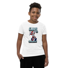 Load image into Gallery viewer, &quot;Claus Trophobic T-Shirt styled with winter accessories&quot;
